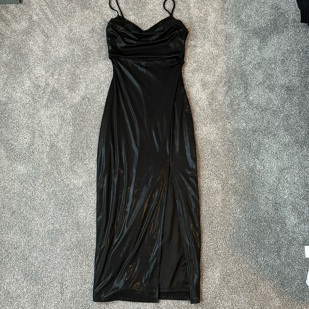 Black formal dress